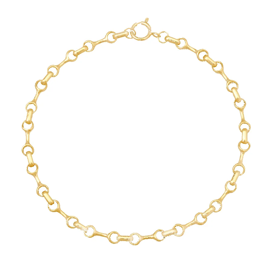Small Fine Double Beam Chain Bracelet sold by Gabriela Artigas