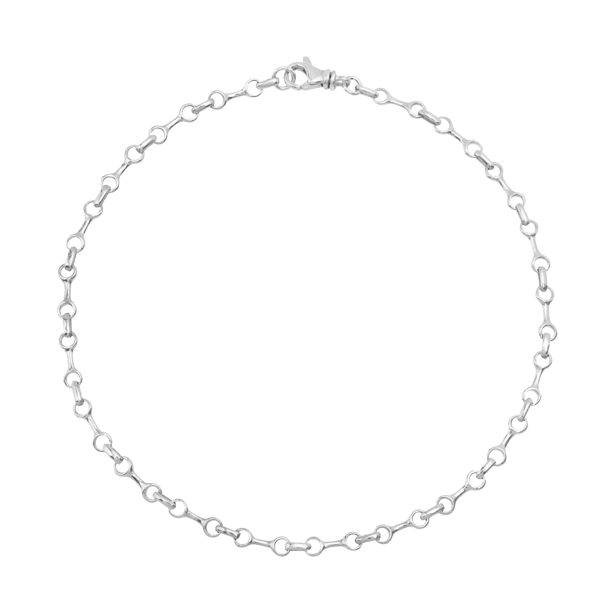 Small Double Beam Chain Anklet sold by Gabriela Artigas