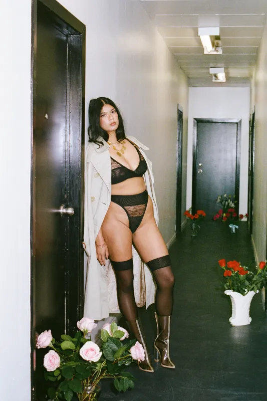 ROSS BRA - BLACK, LACE sold by Bully Boy