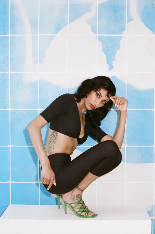 IRIS TOP AND CAPRI SET made by Bully Boy