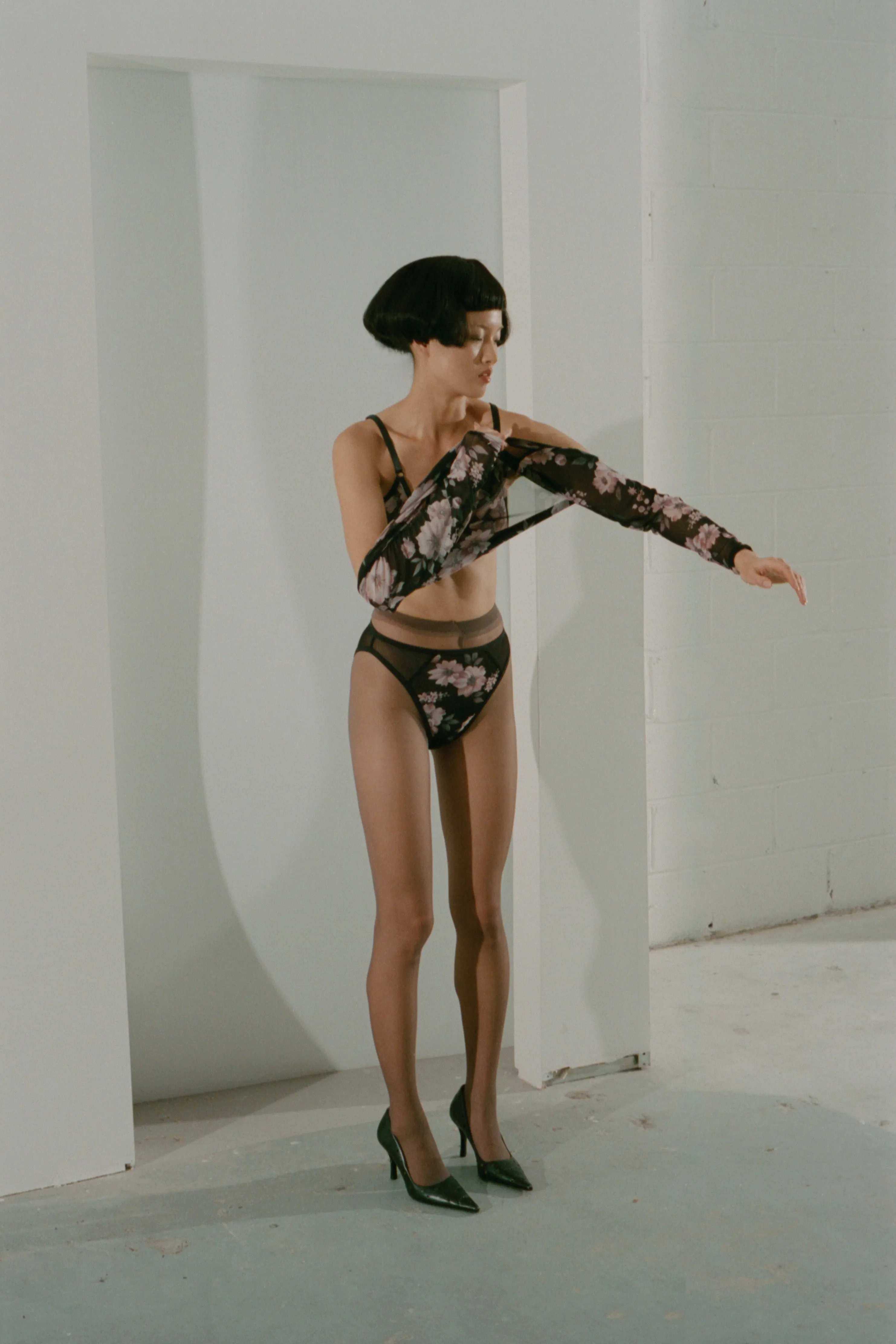 ONYX PANTIES - FLORAL sold by Bully Boy product image thumbnail 3