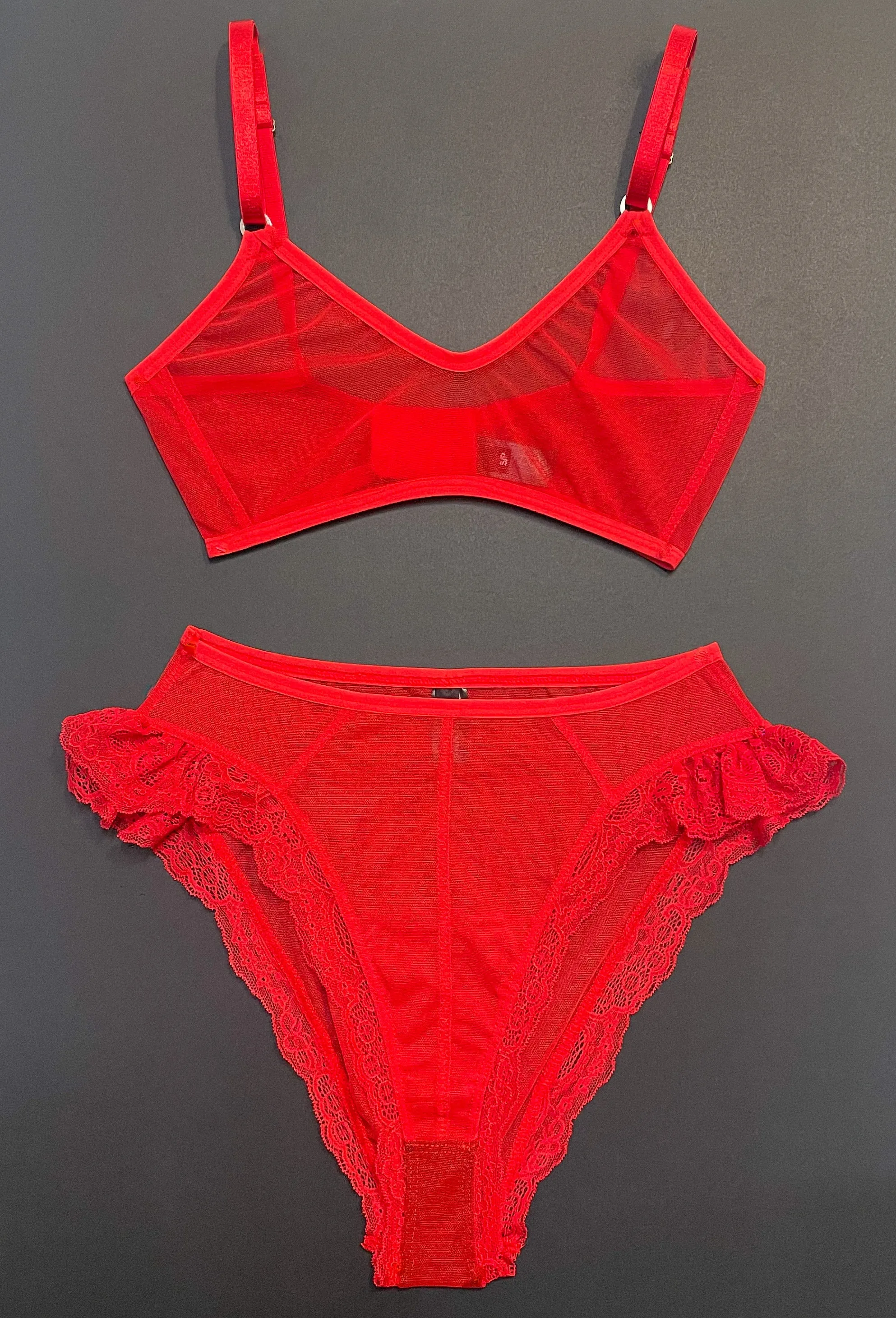 KIKI PANTIES - RED LACE sold by Bully Boy product image thumbnail 5