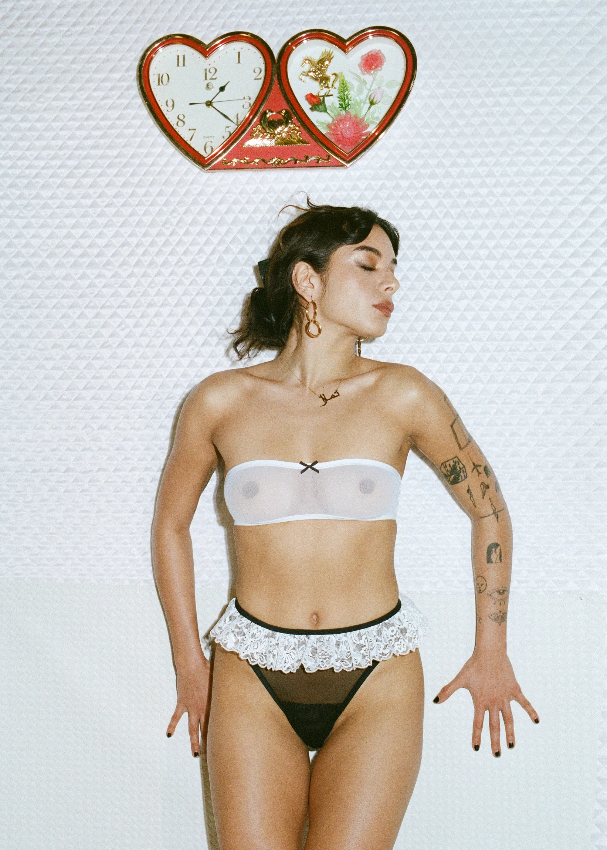 HONEY BRA - WHITE sold by Bully Boy product image thumbnail 2