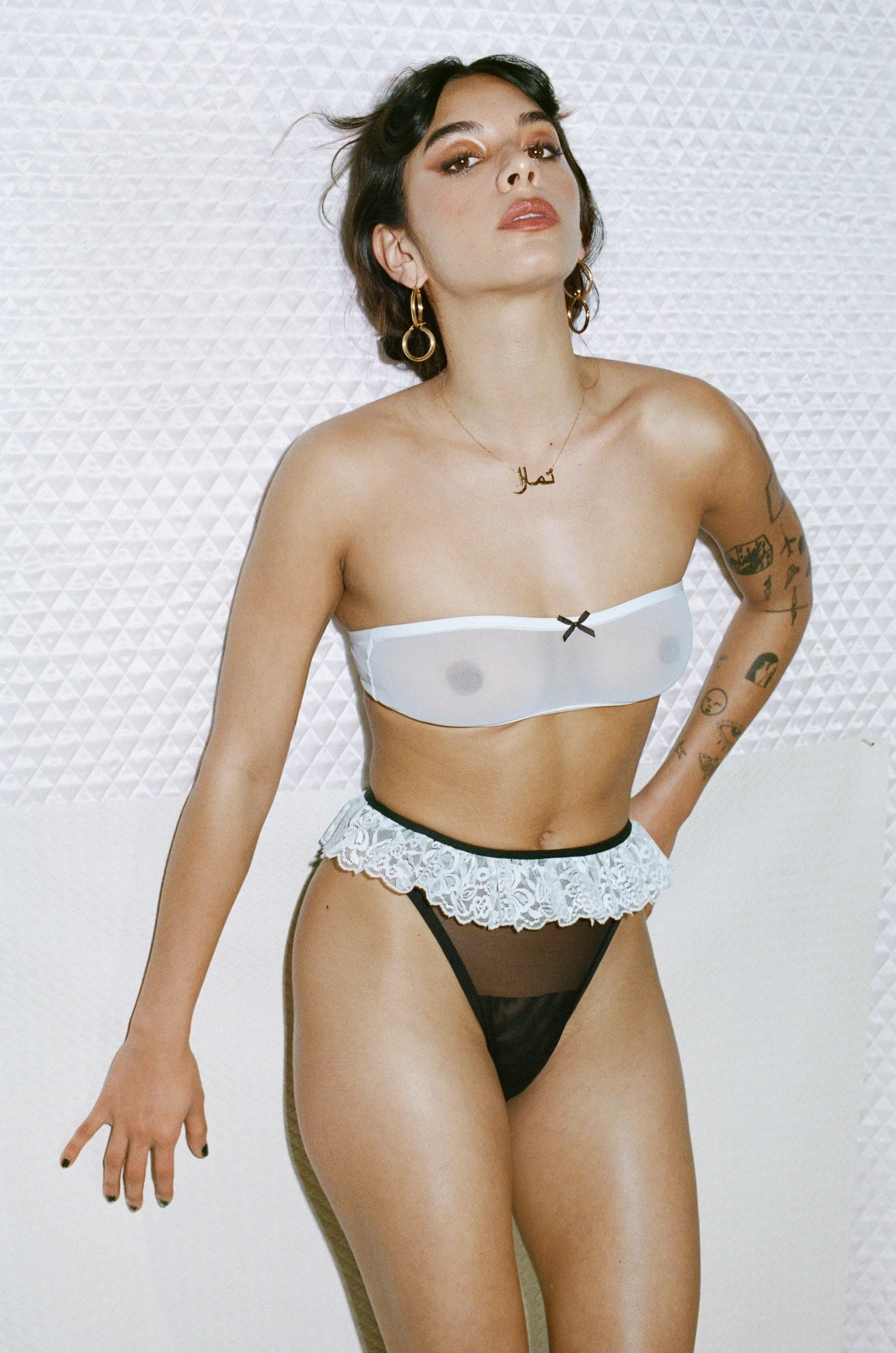 HONEY BRA - WHITE sold by Bully Boy