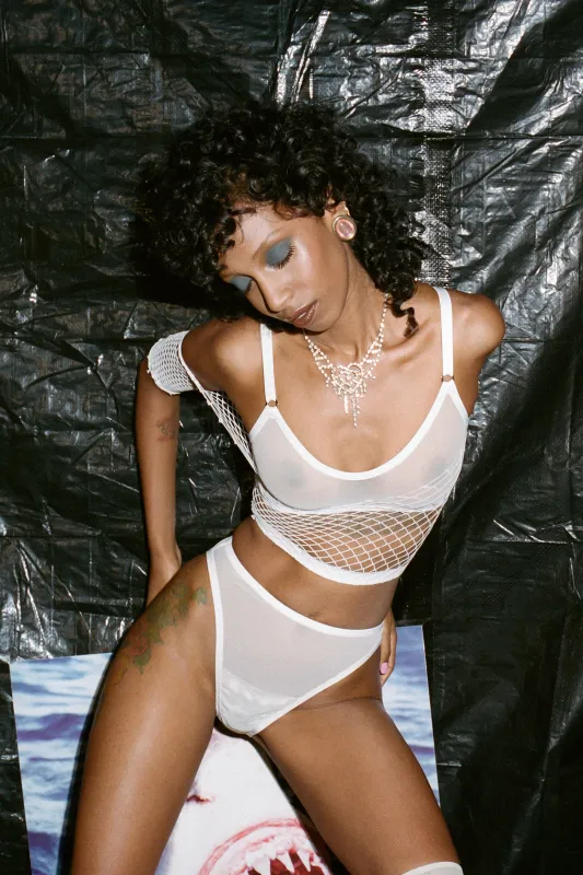 LENNY PANTIES - PEARL sold by Bully Boy