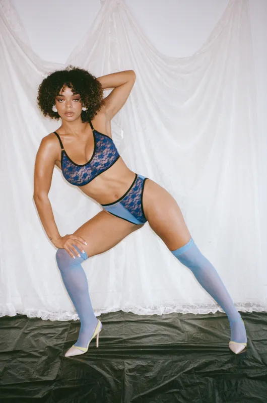 BILLY PANTIES - LACE, DENIM sold by Bully Boy