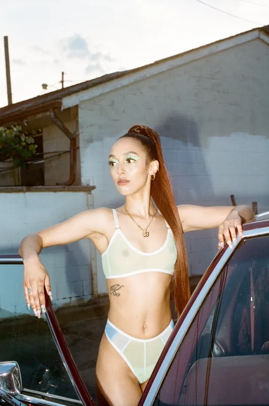 APRICOT THONG - LIME, AQUA, BLUE sold by Bully Boy