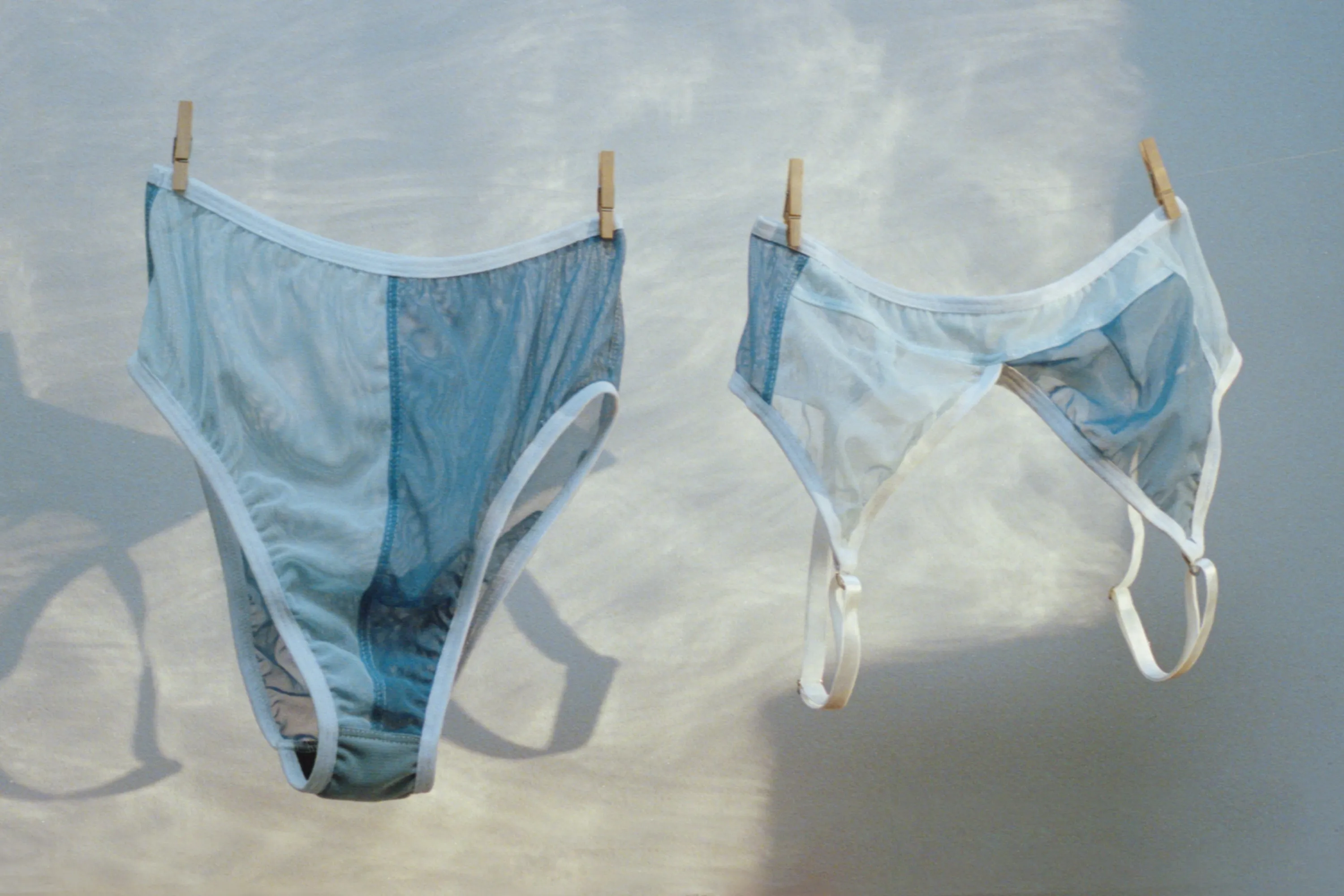 WALKER PANTIES - BLUE, PALE BLUE sold by Bully Boy product image thumbnail 3