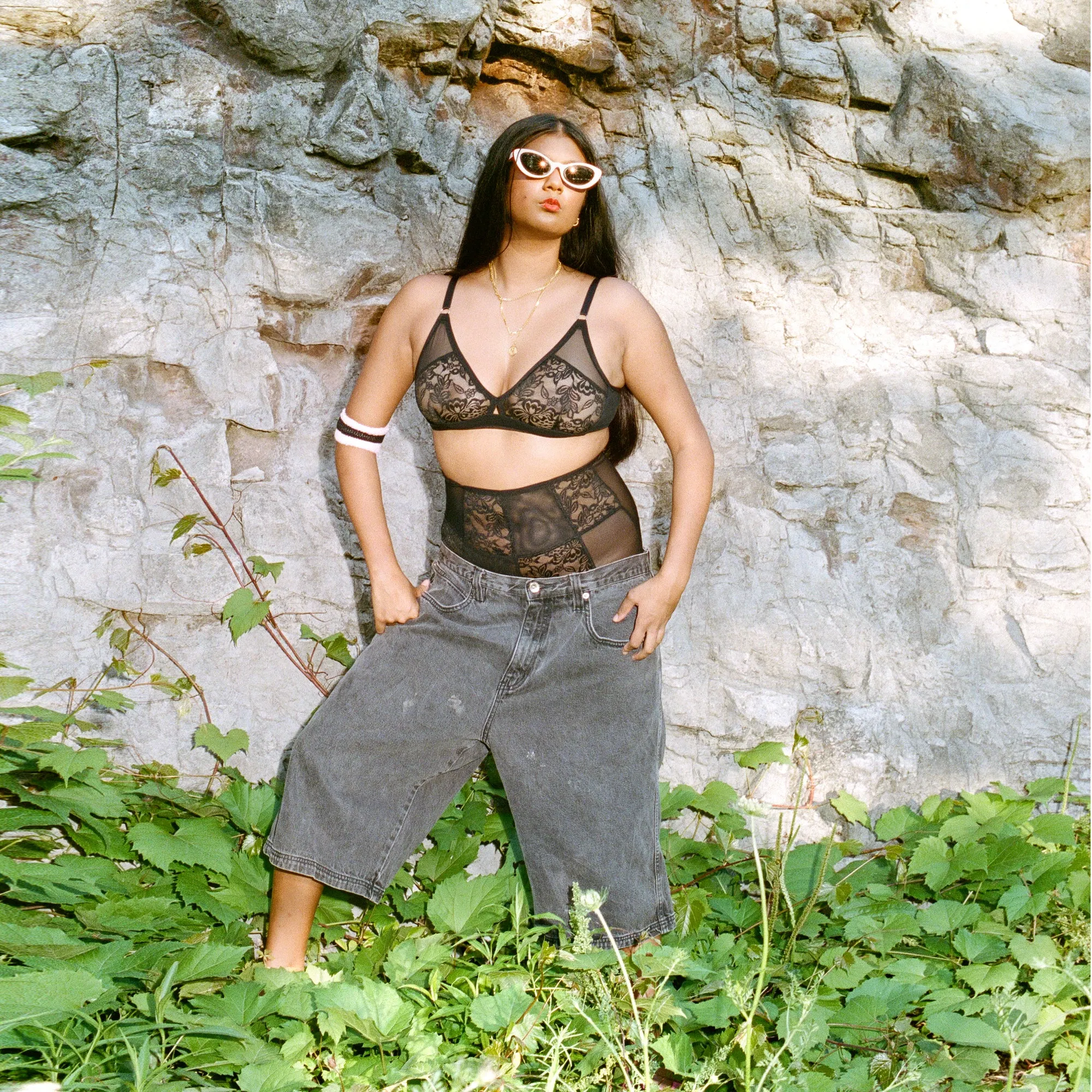 JANINE PANTIES - BLACK LACE sold by Bully Boy product image thumbnail 2