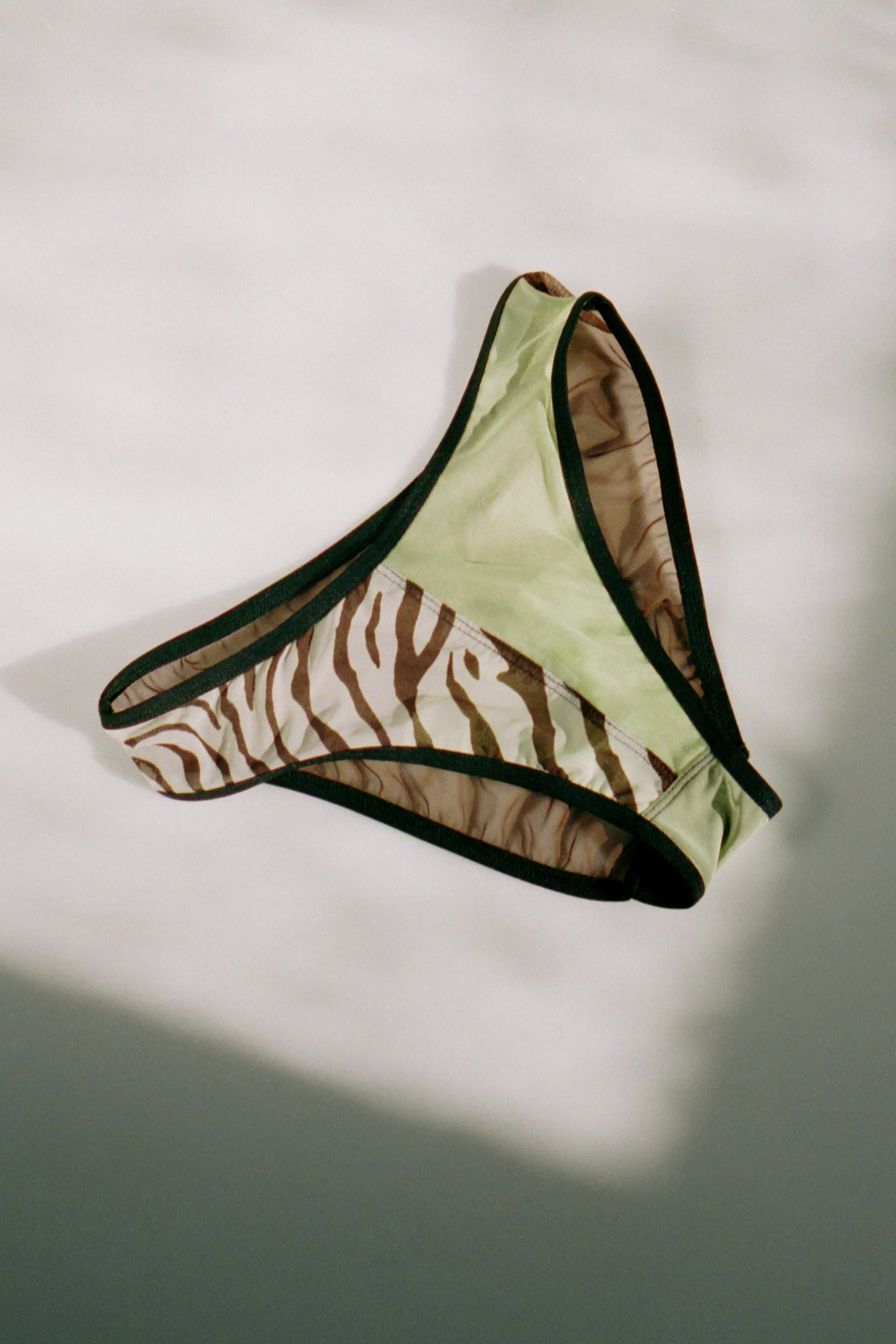 VIVA PANTIES - ZEBRA, BROWN, GREEN sold by Bully Boy product image thumbnail 3