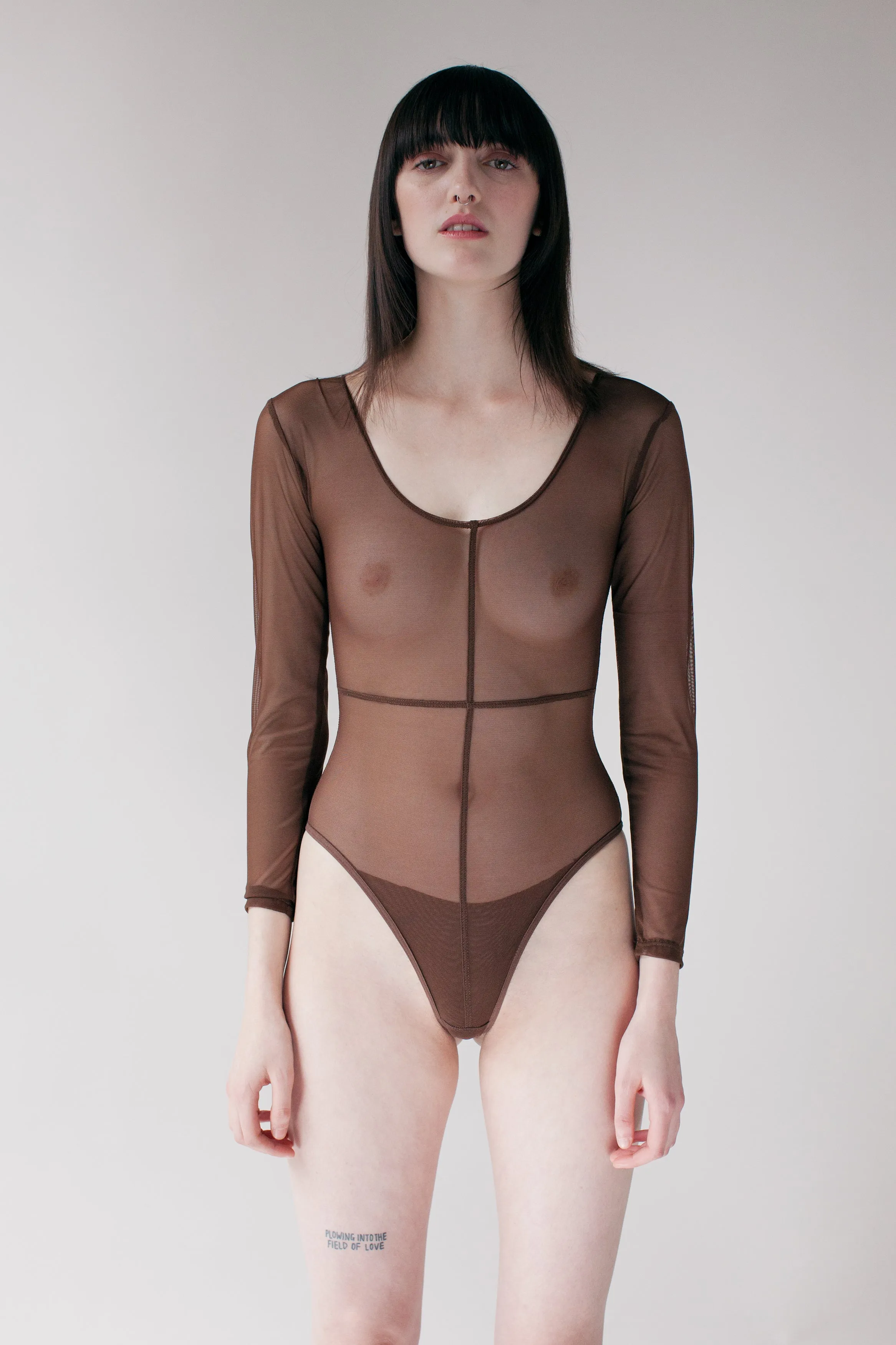 ROY BODYSUIT - BROWN sold by Bully Boy product image thumbnail 5