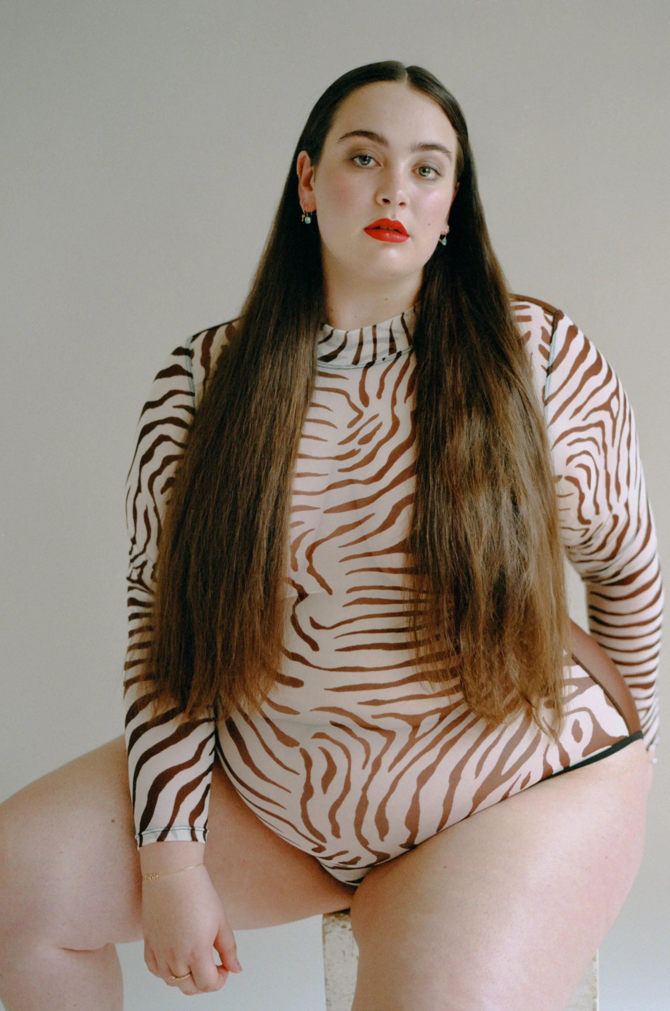 LORETTA BODYSUIT - ZEBRA sold by Bully Boy