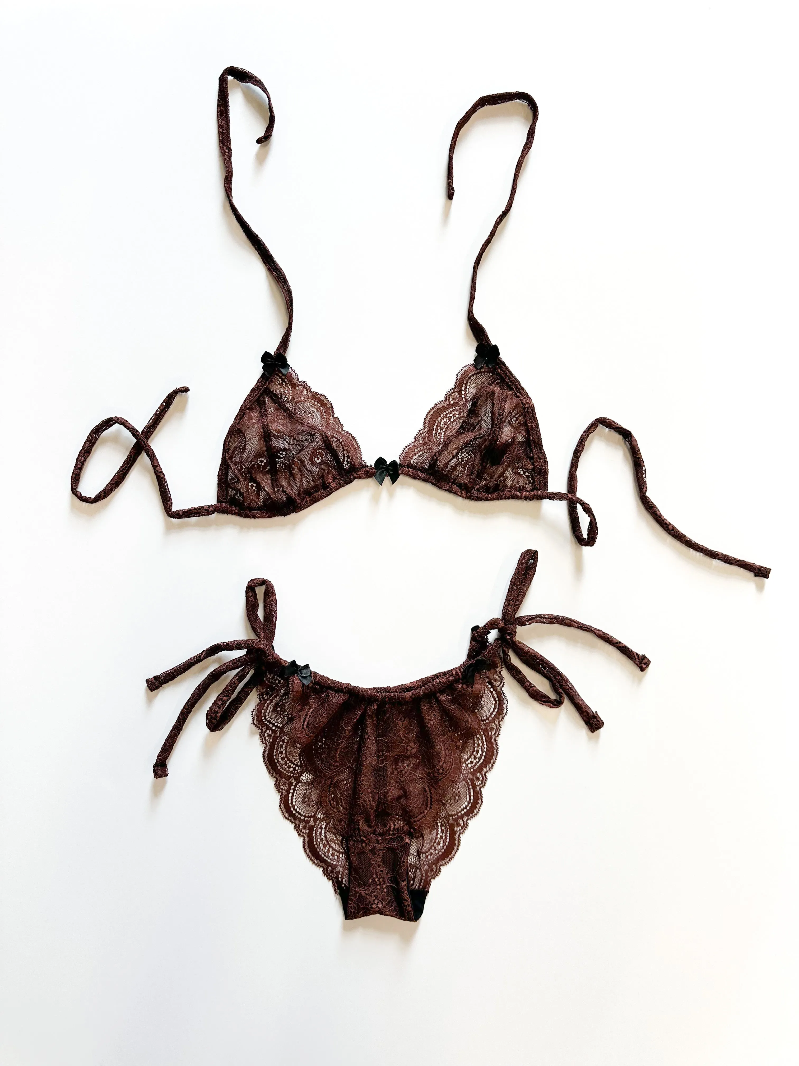 DION BRA - BROWN LACE sold by Bully Boy product image thumbnail 5