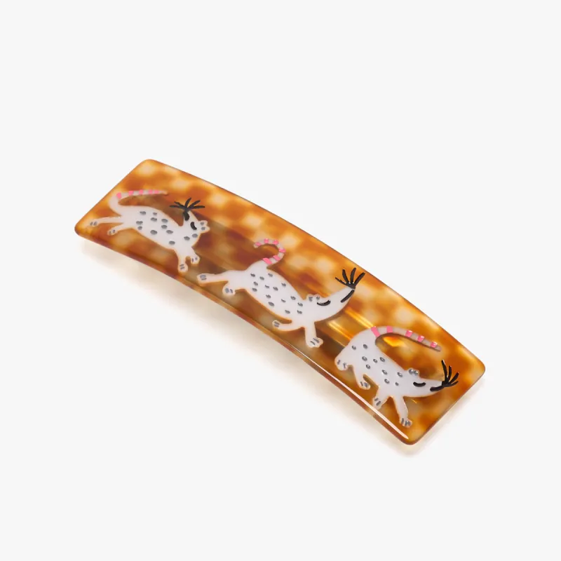 Three Nice Mice French Barrette made by Winona Irene