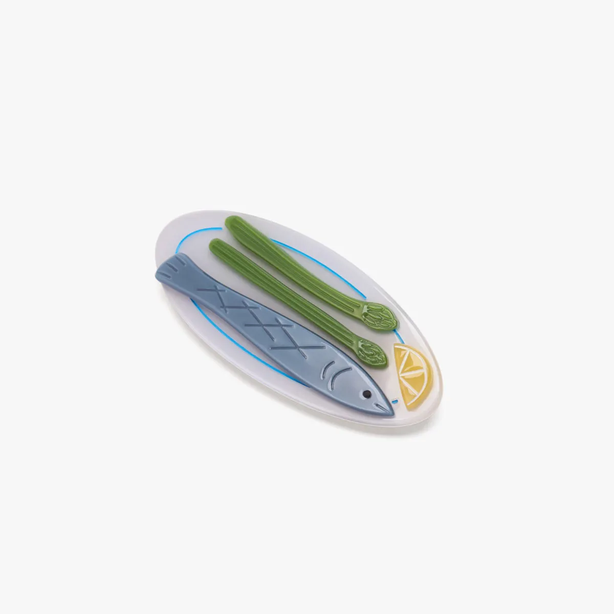 Poisson French Barrette sold by Winona Irene