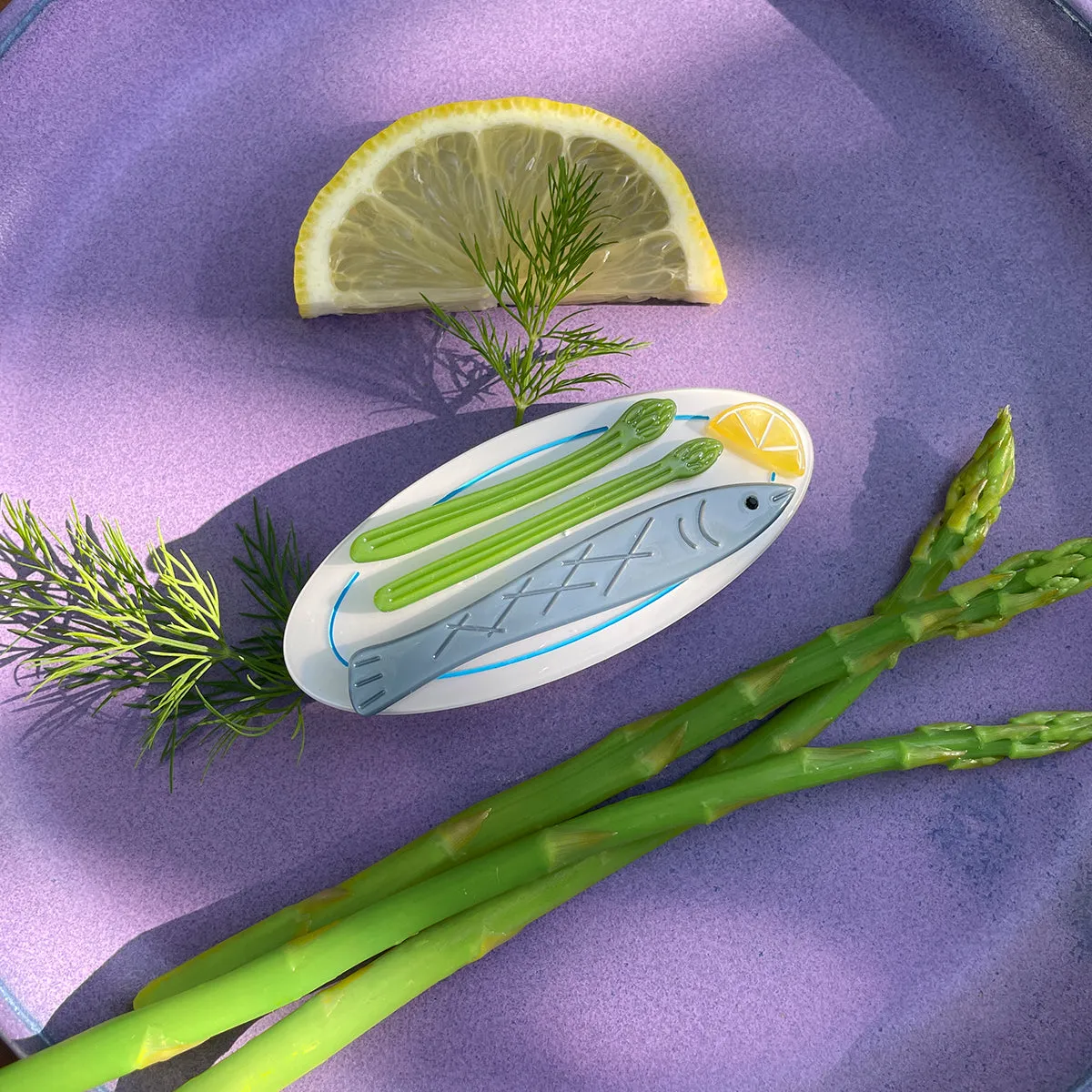 Poisson French Barrette sold by Winona Irene product image thumbnail 5