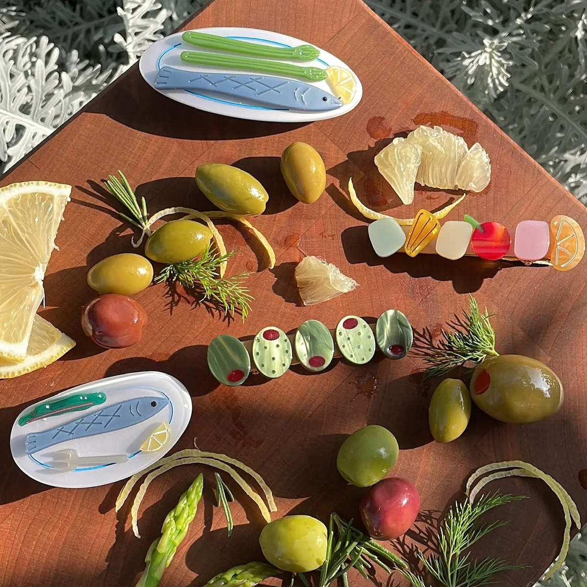 Green Olive Alligator Clip sold by Winona Irene product image thumbnail 5