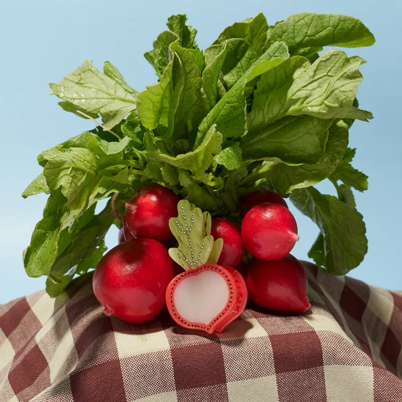 Fancy Radish Hair Claw sold by Winona Irene