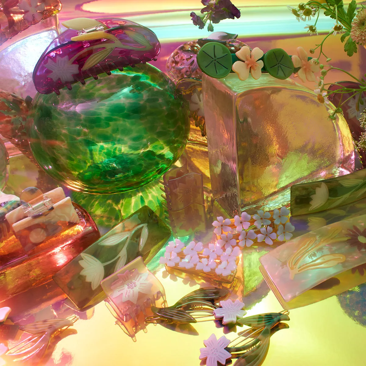 Chicory Barrette Set sold by Winona Irene product image thumbnail 3