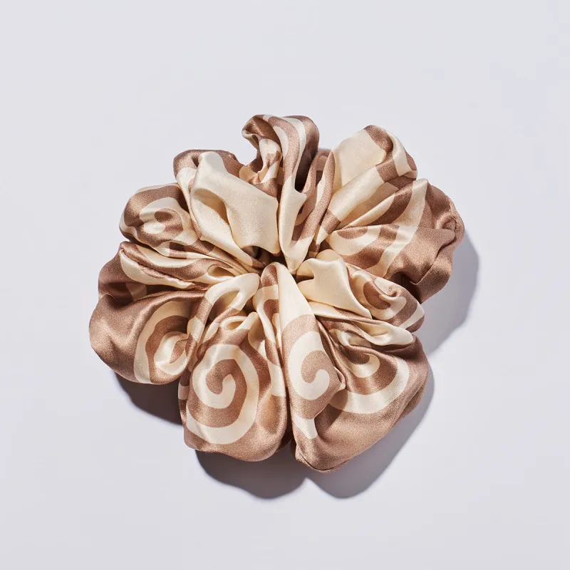 Meander Neutral Scrunchie sold by Winona Irene