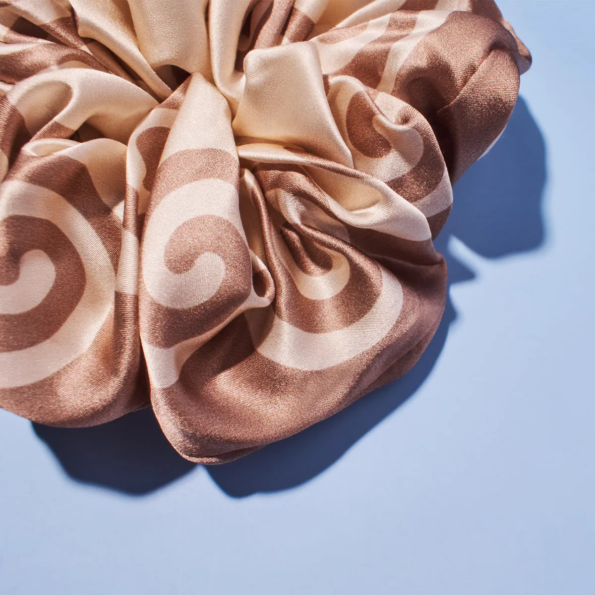 Meander Neutral Scrunchie sold by Winona Irene product image thumbnail 2