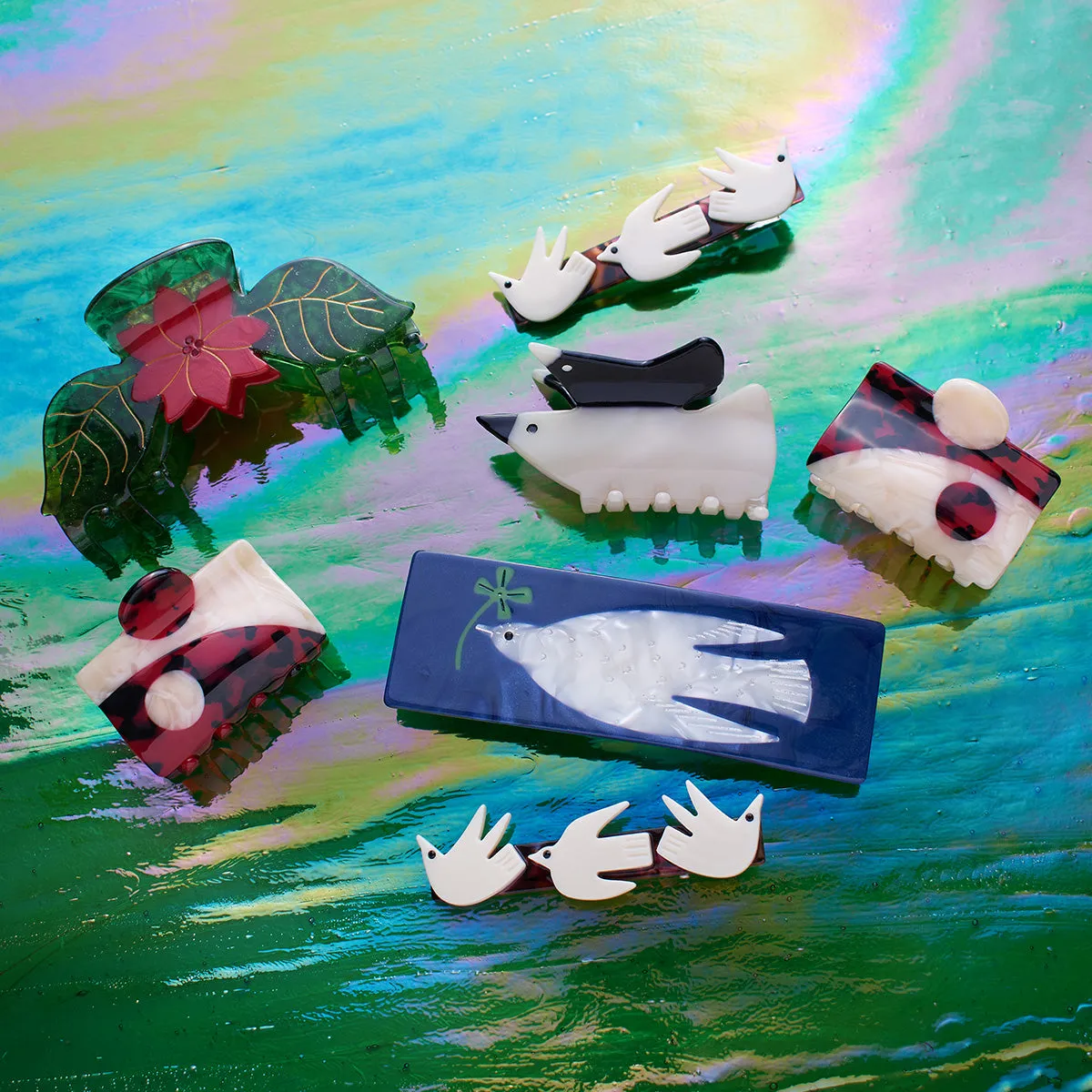 Lucky Dove French Barrette sold by Winona Irene product image thumbnail 5