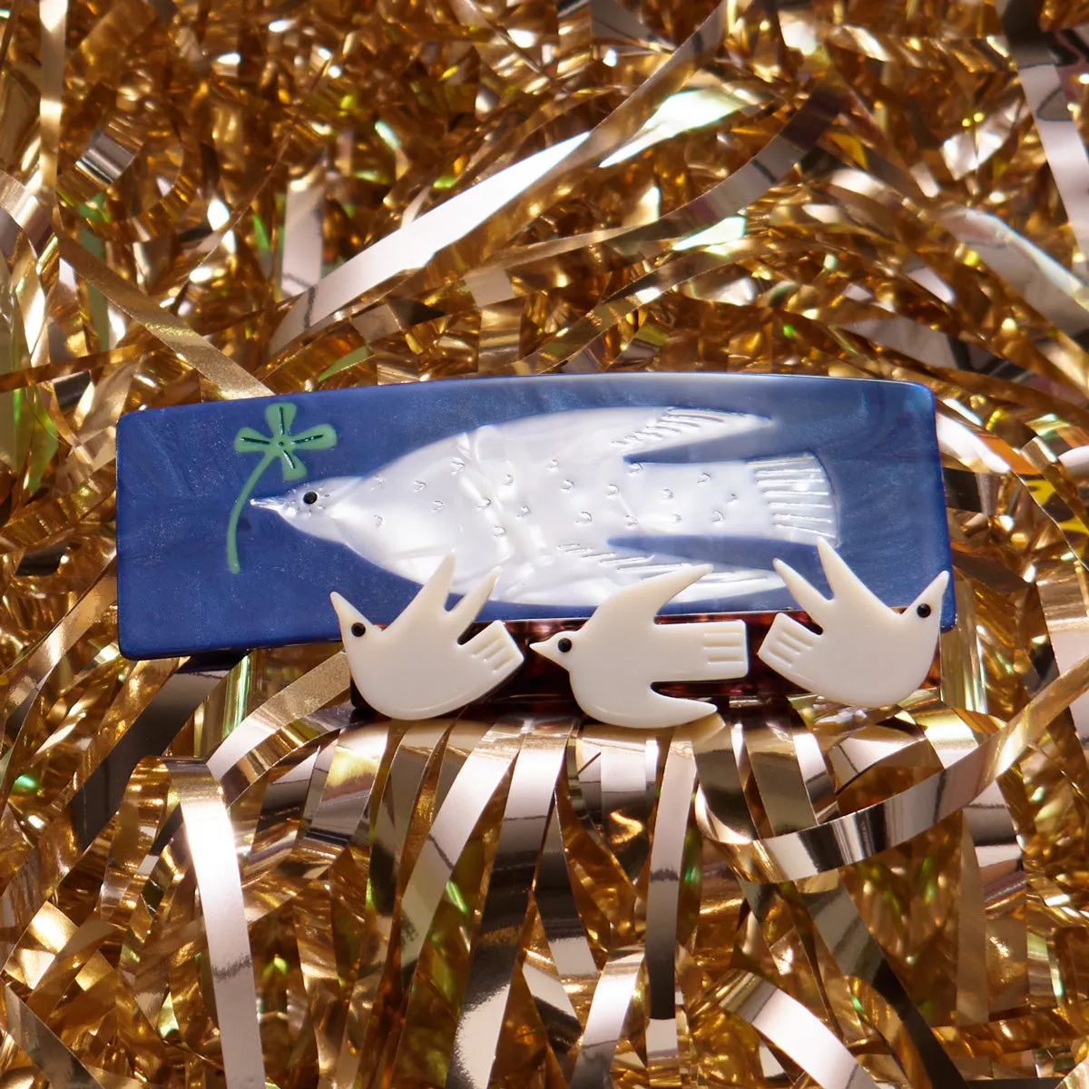 Lucky Dove French Barrette sold by Winona Irene product image thumbnail 4