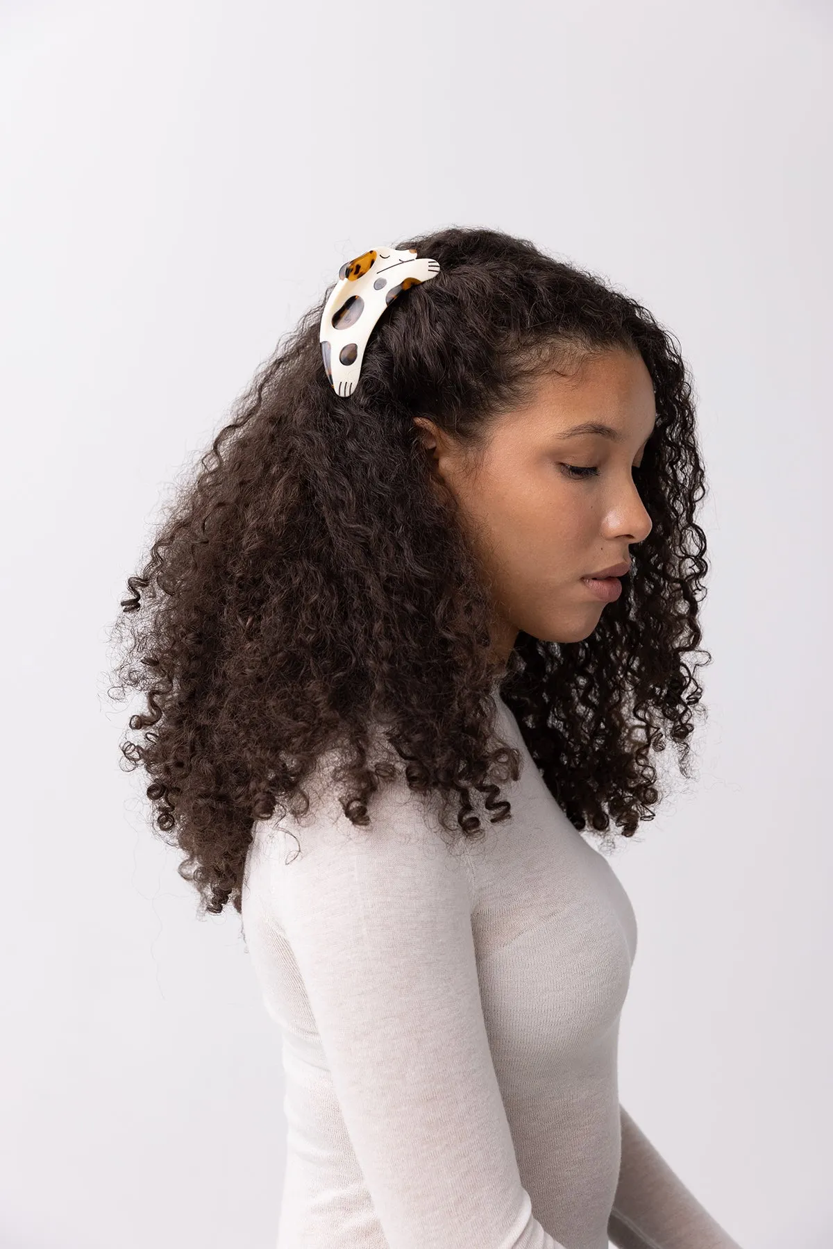 Tortie Puppy Hair Claw sold by Winona Irene product image thumbnail 5