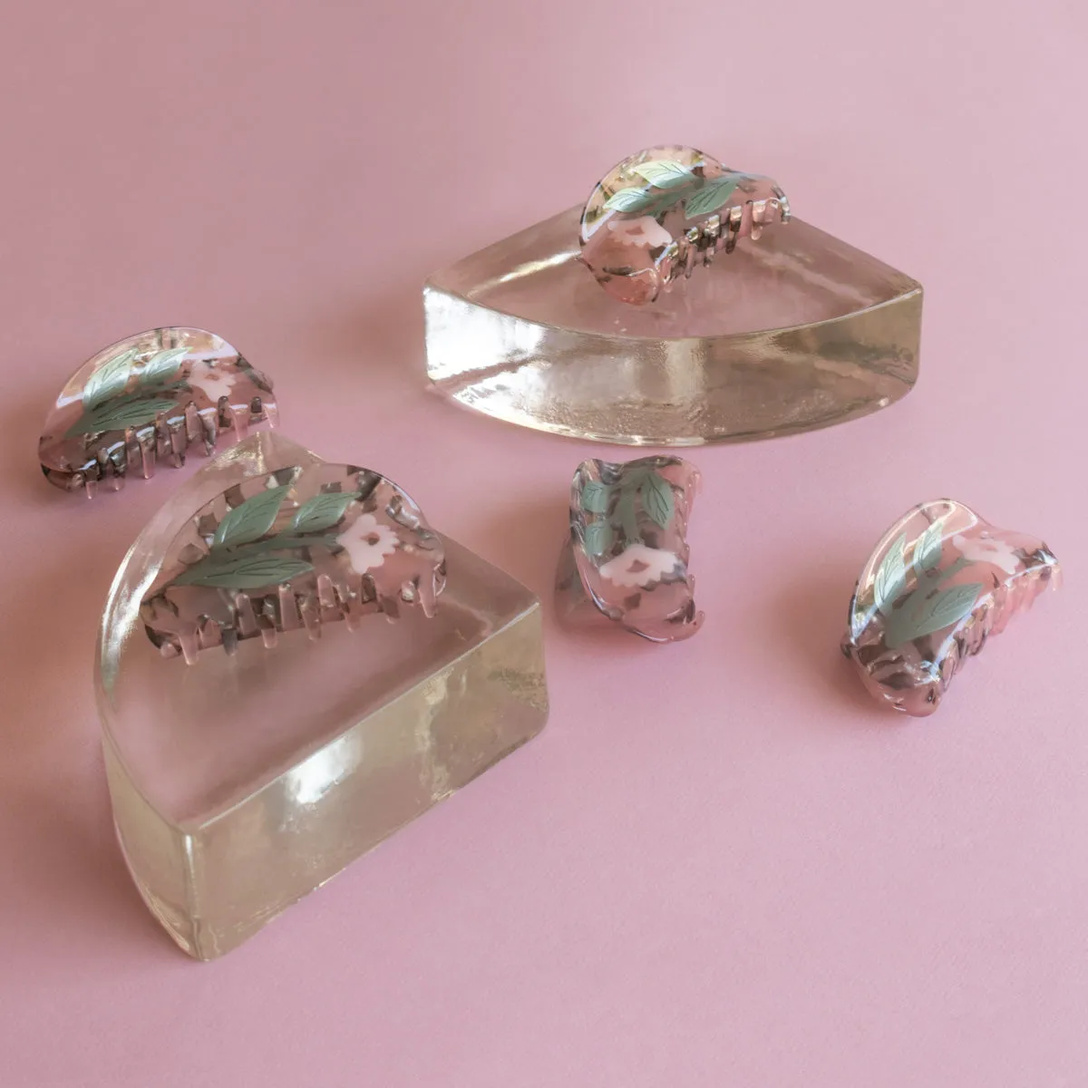 Sorrel Flower Hair Claw sold by Winona Irene product image thumbnail 4