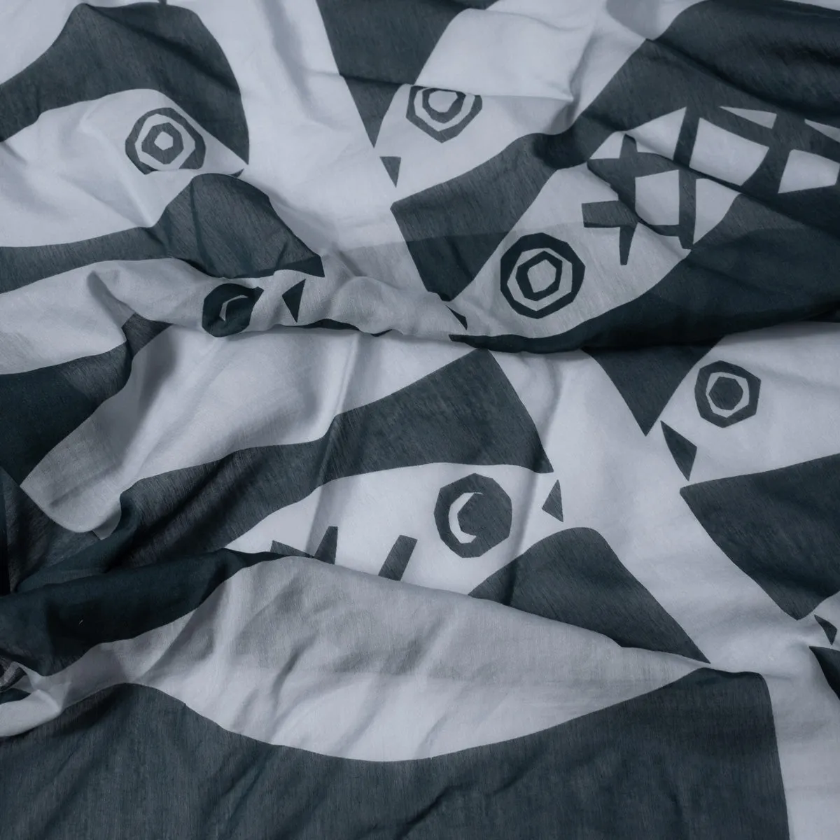 Sea and Sky Cotton Silk Scarf sold by Winona Irene product image thumbnail 3