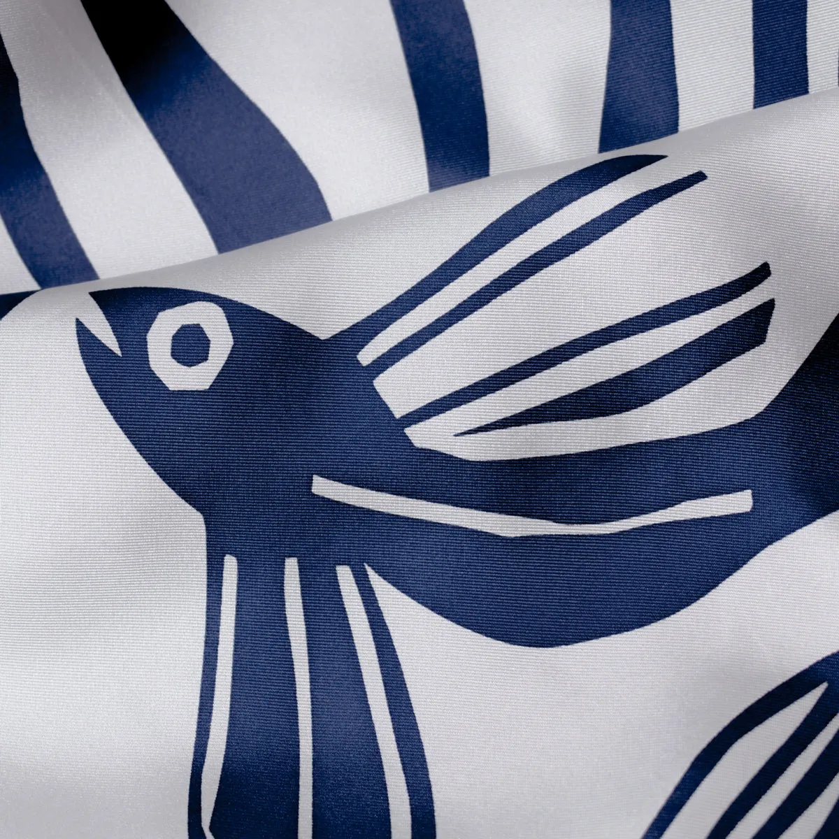 Flying Fish Flying Bird Silk Scarf sold by Winona Irene product image thumbnail 3