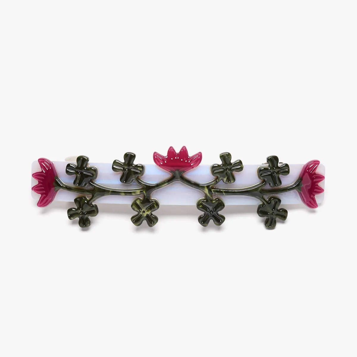 Red Clover French Barrette sold by Winona Irene product image thumbnail 3