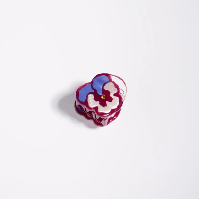 Micro Mini Pansy Claw made by Winona Irene