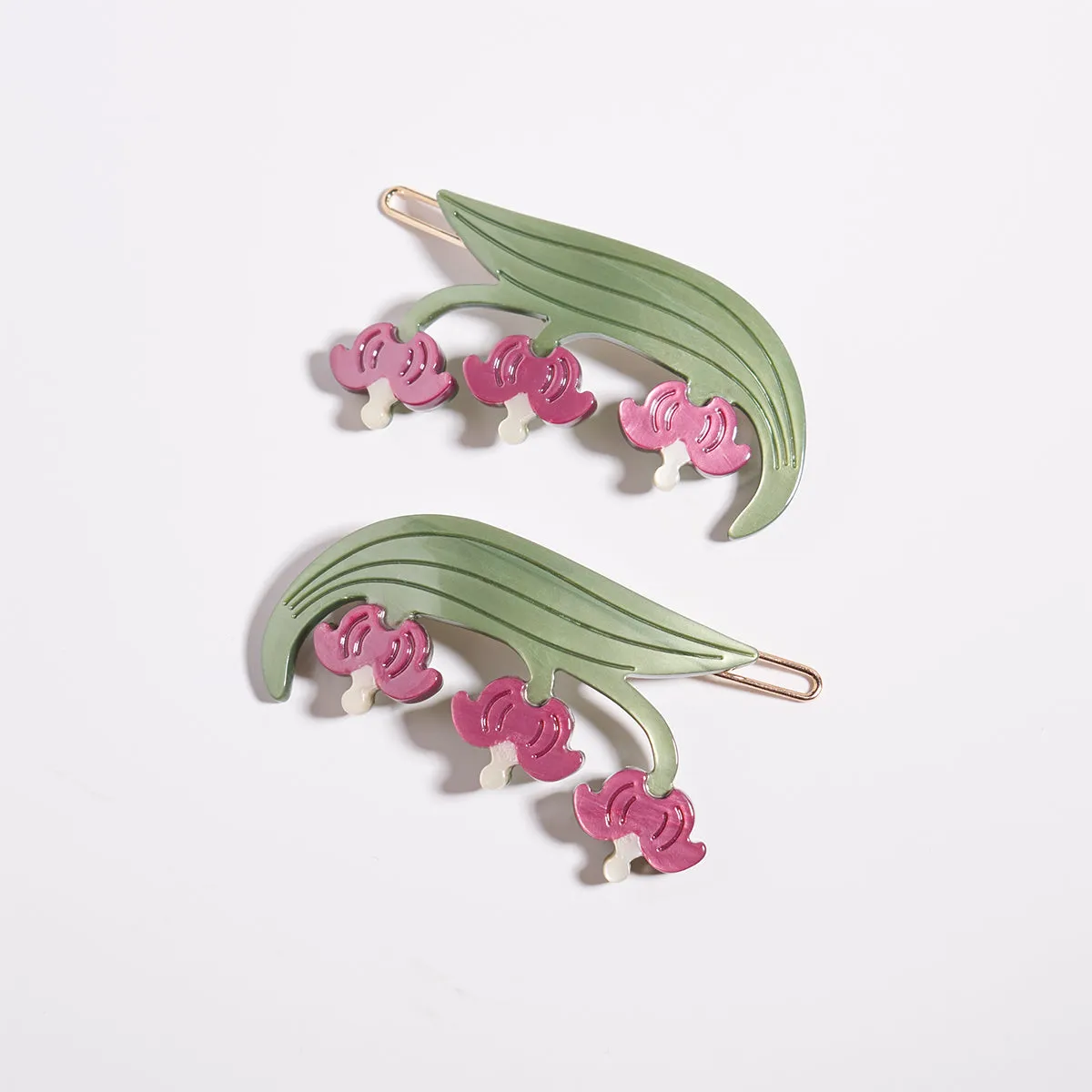 Bleeding Heart Barrette Set sold by Winona Irene