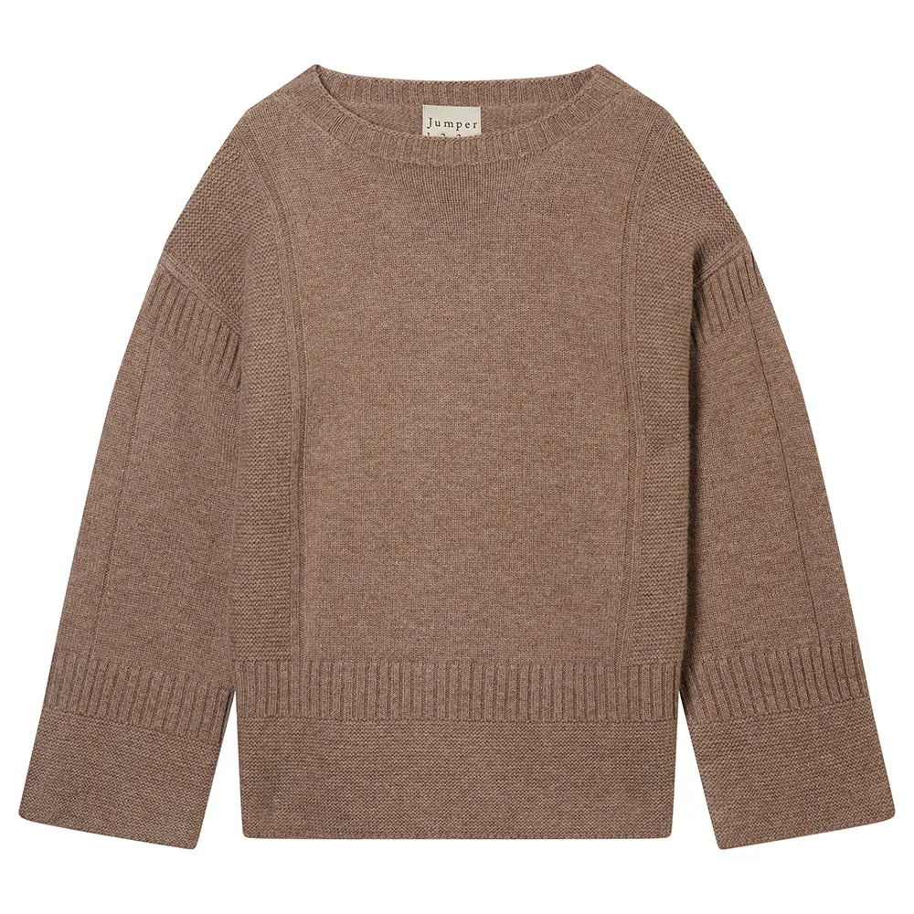Cashmere Wool Guernsey in Moose sold by Jumper 1234