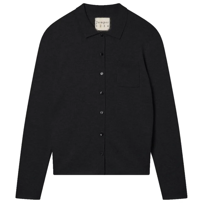 Merino Shirt in Black sold by Jumper 1234
