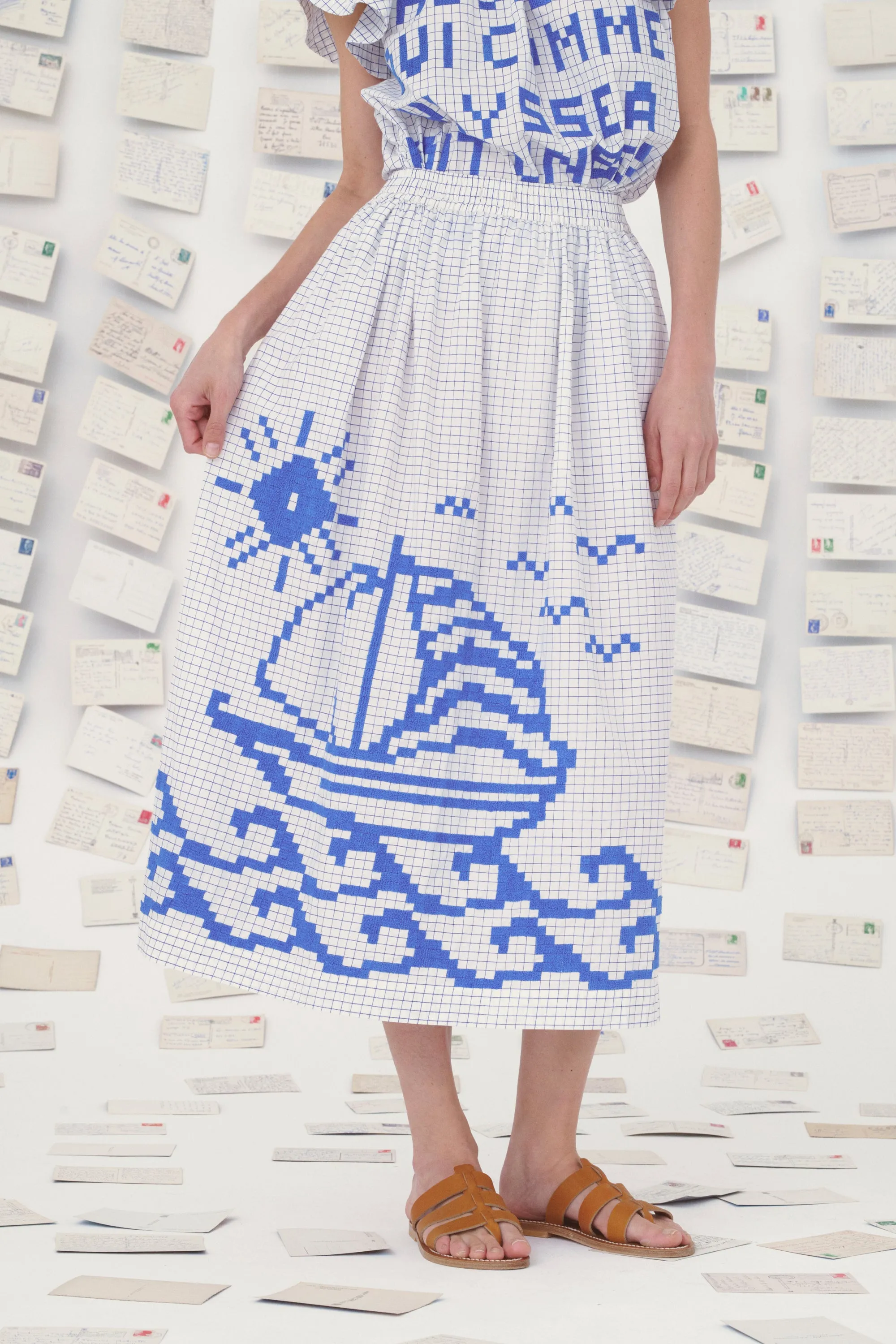 JUPE MANTOU - LES CYCLADES sold by Mii Collection product image thumbnail 3