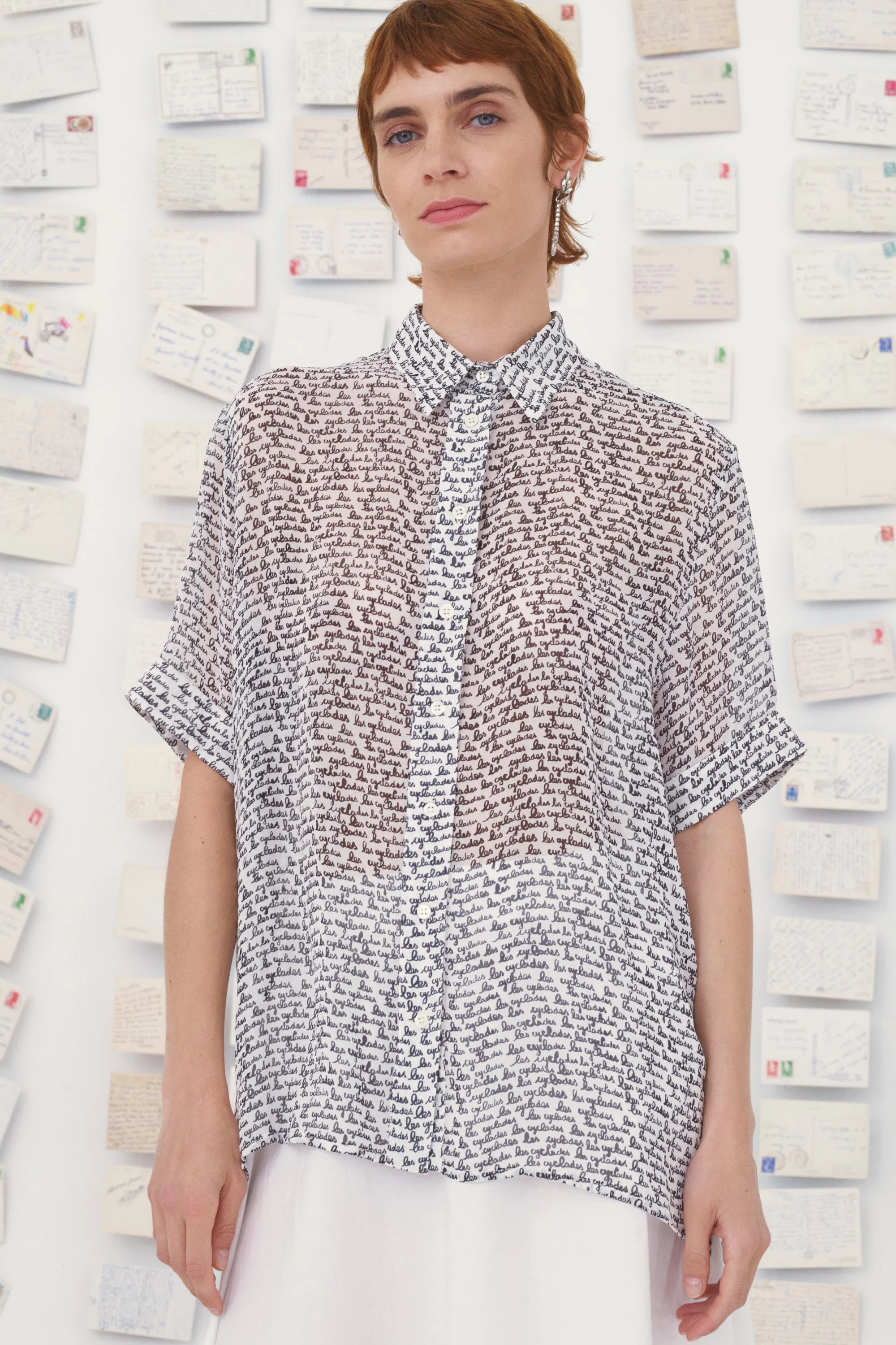 CHEMISE KARINE - LES CYCLADES sold by Mii Collection