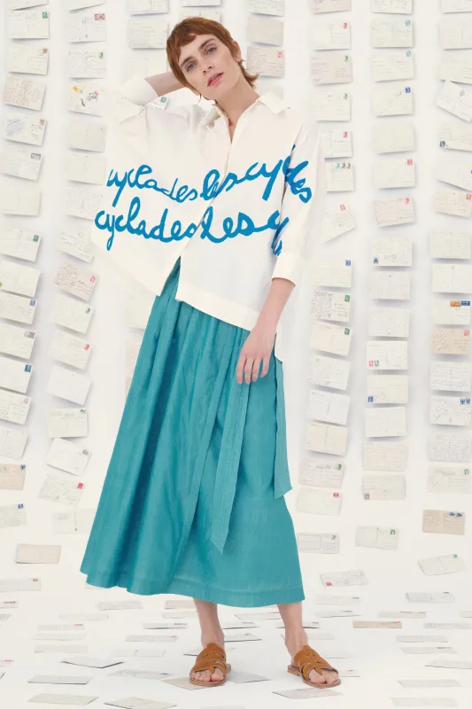 CHEMISE MANUELA - LES CYCLADES sold by Mii Collection