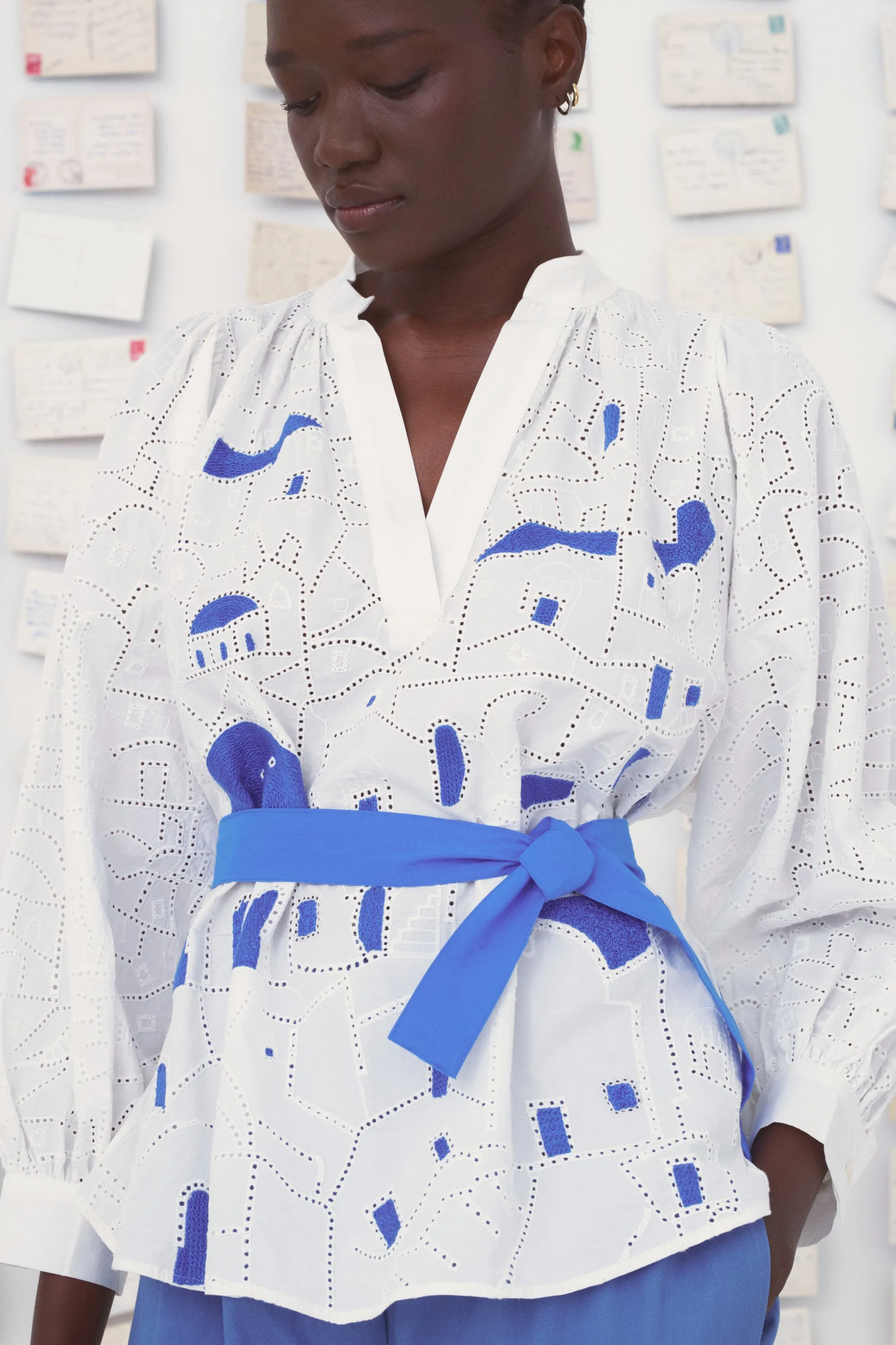 BLOUSE CLAUDIE - LES CYCLADES sold by Mii Collection