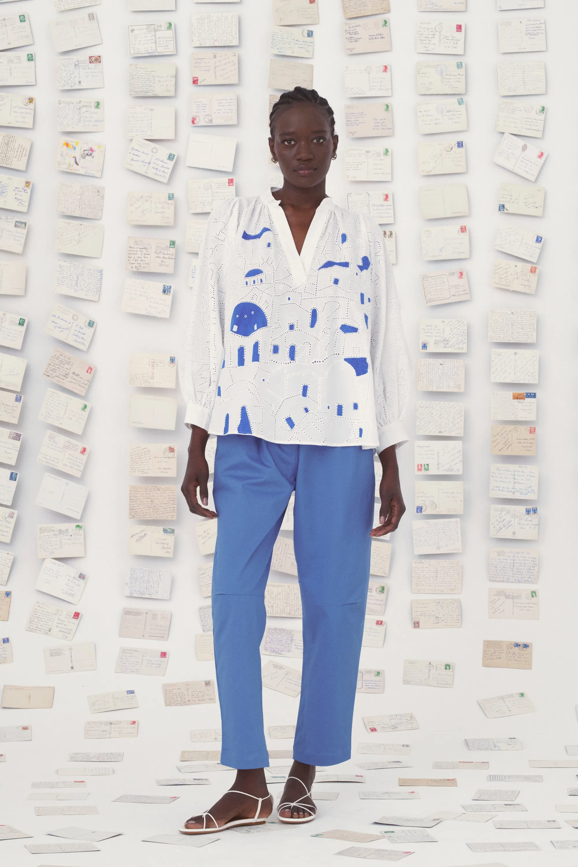 BLOUSE CLAUDIE - LES CYCLADES sold by Mii Collection product image thumbnail 2