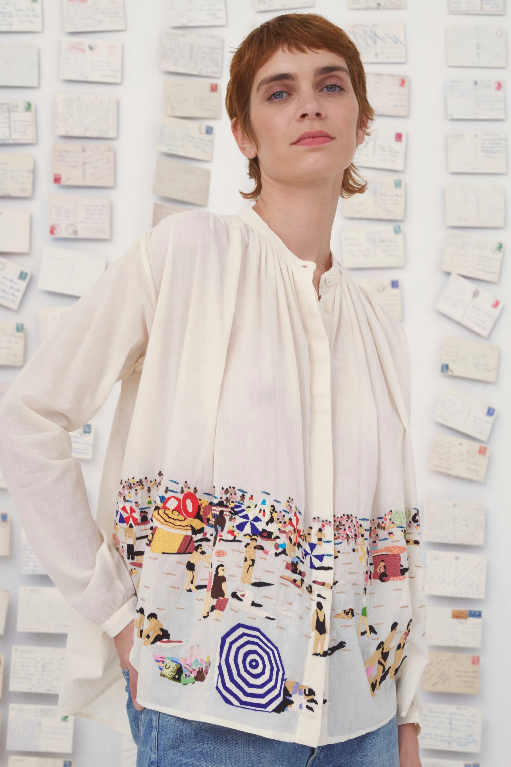 CHEMISE NATHALIE - LA PROVENCE sold by Mii Collection