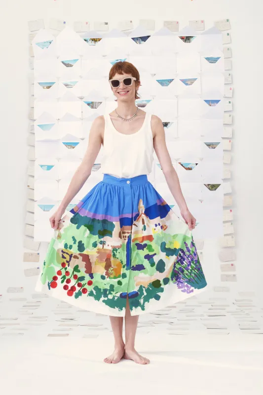 JUPE MONA - LA PROVENCE made by Mii Collection