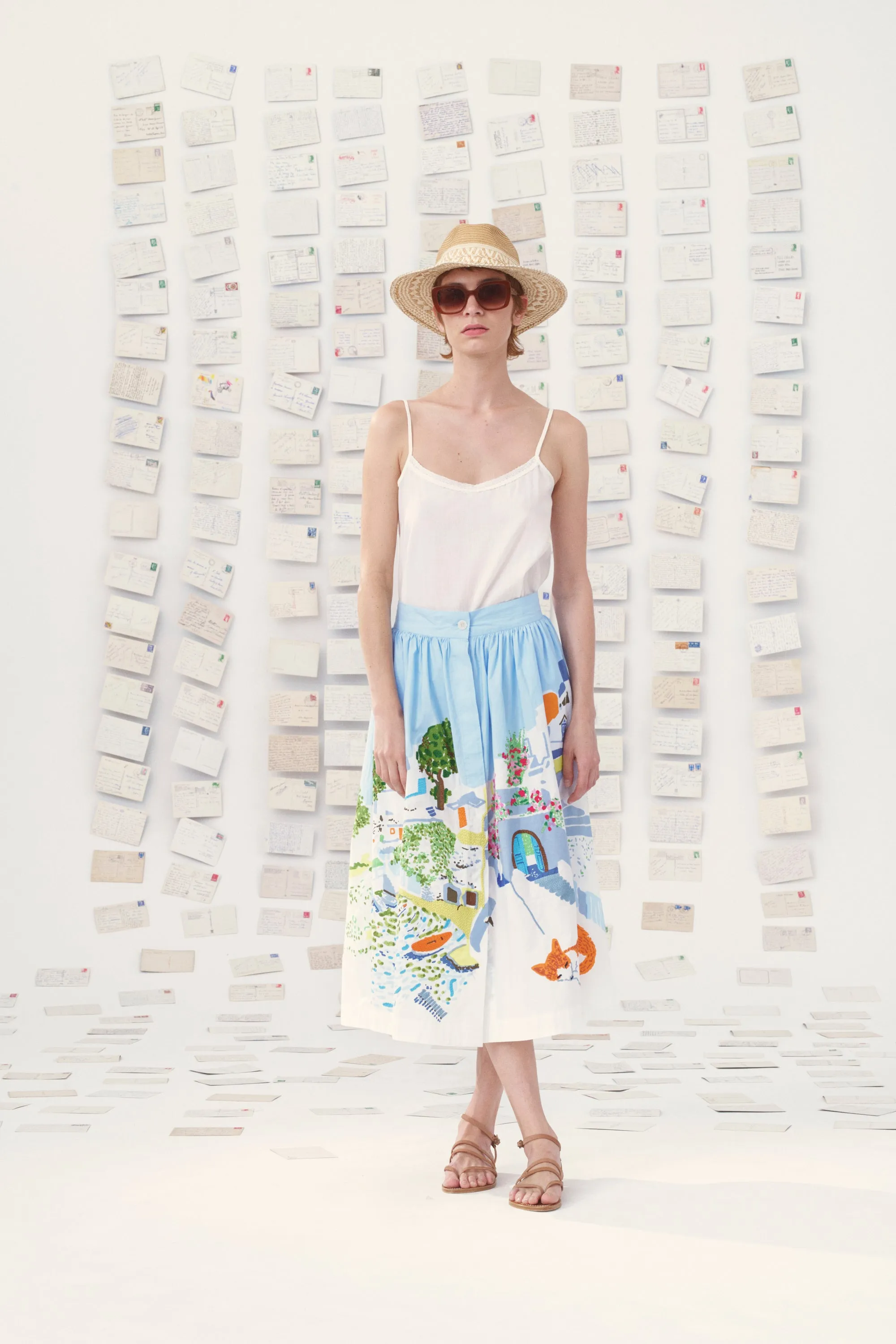 JUPE MONA - LES CYCLADES sold by Mii Collection