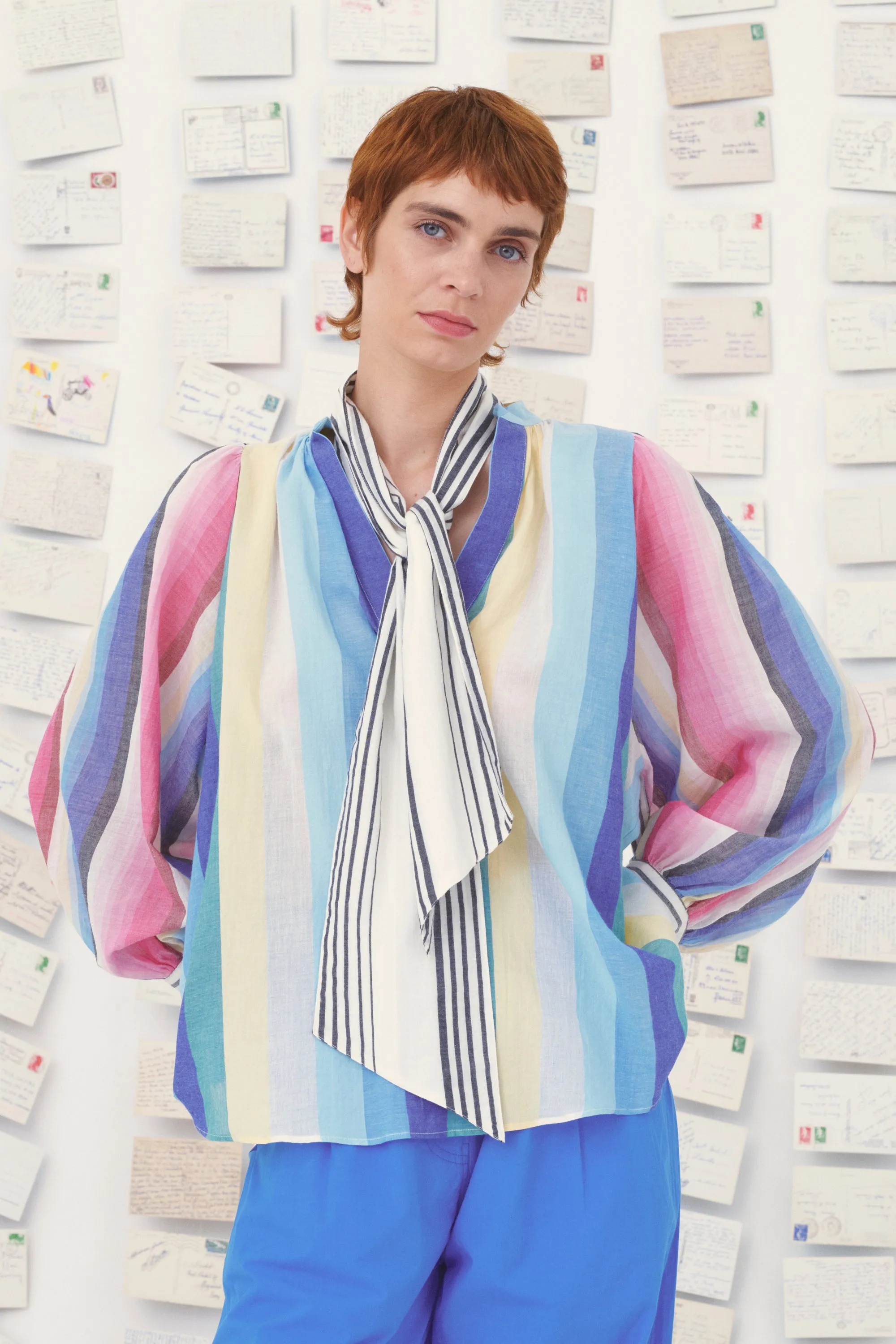 BLOUSE CLAUDIE - LES CYCLADES sold by Mii Collection