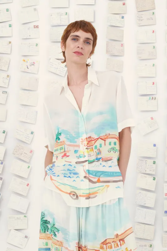 CHEMISE KARINE - LA PROVENCE made by Mii Collection