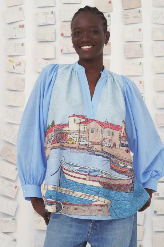 BLOUSE CLAUDIE - LA PROVENCE made by Mii Collection