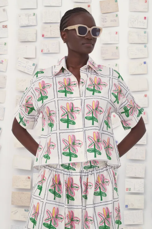 CHEMISE ALBA - LES CYCLADES sold by Mii Collection