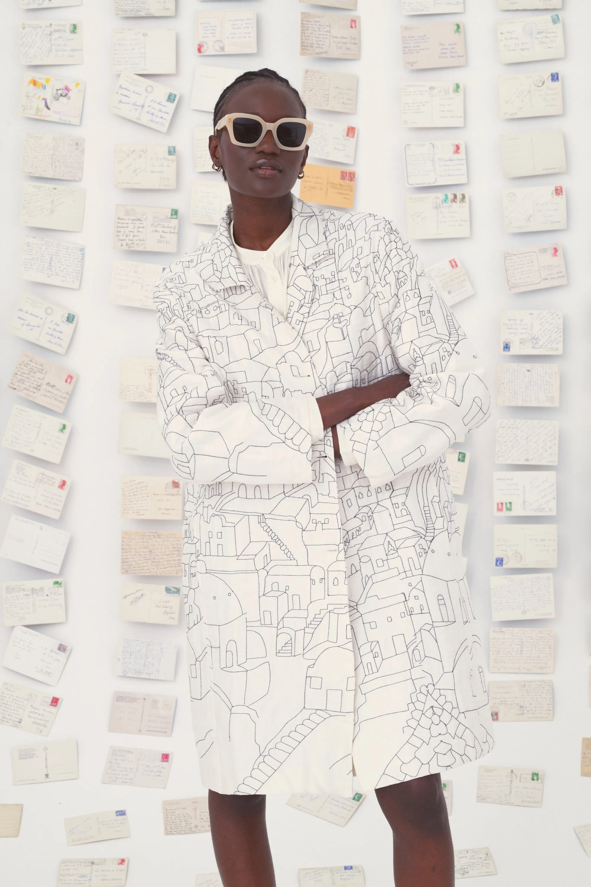 MANTEAU MOLLY - LES CYCLADES sold by Mii Collection