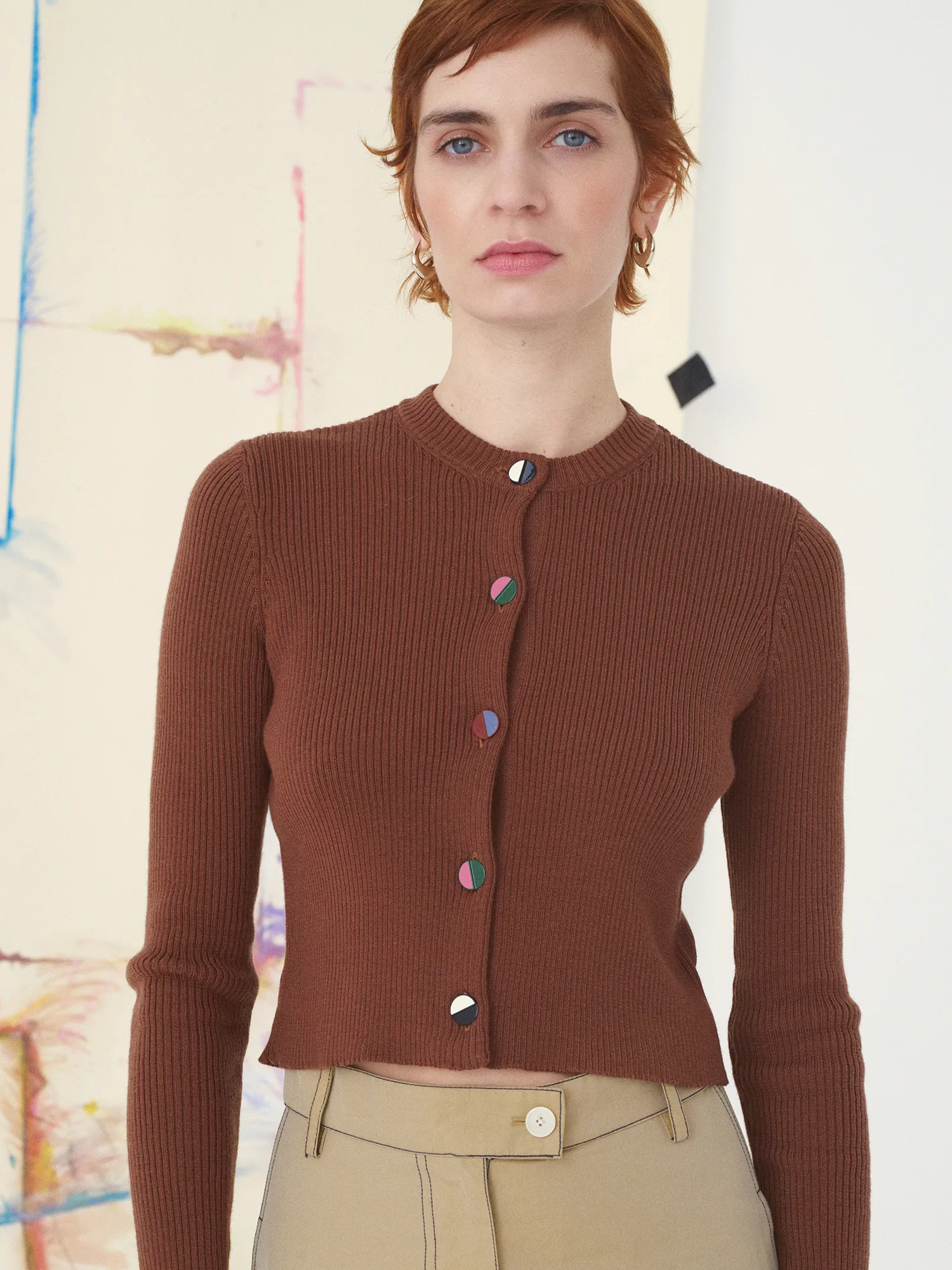 LE GILET JANELLE - L'IMPRESSIONNISME sold by Mii Collection product image thumbnail 2